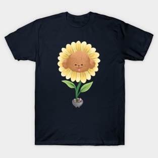 Sunflower Poodle T-Shirt